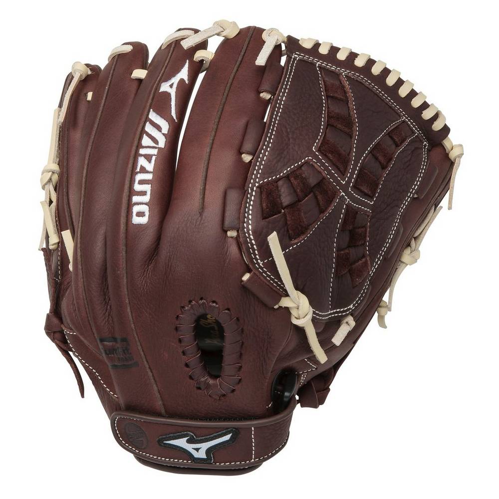 Mizuno Franchise Series Fastpitch 12.5" Női Kesztyű Kávé YDM028395